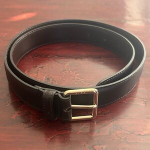 Gucci Men's Black Leather Belt